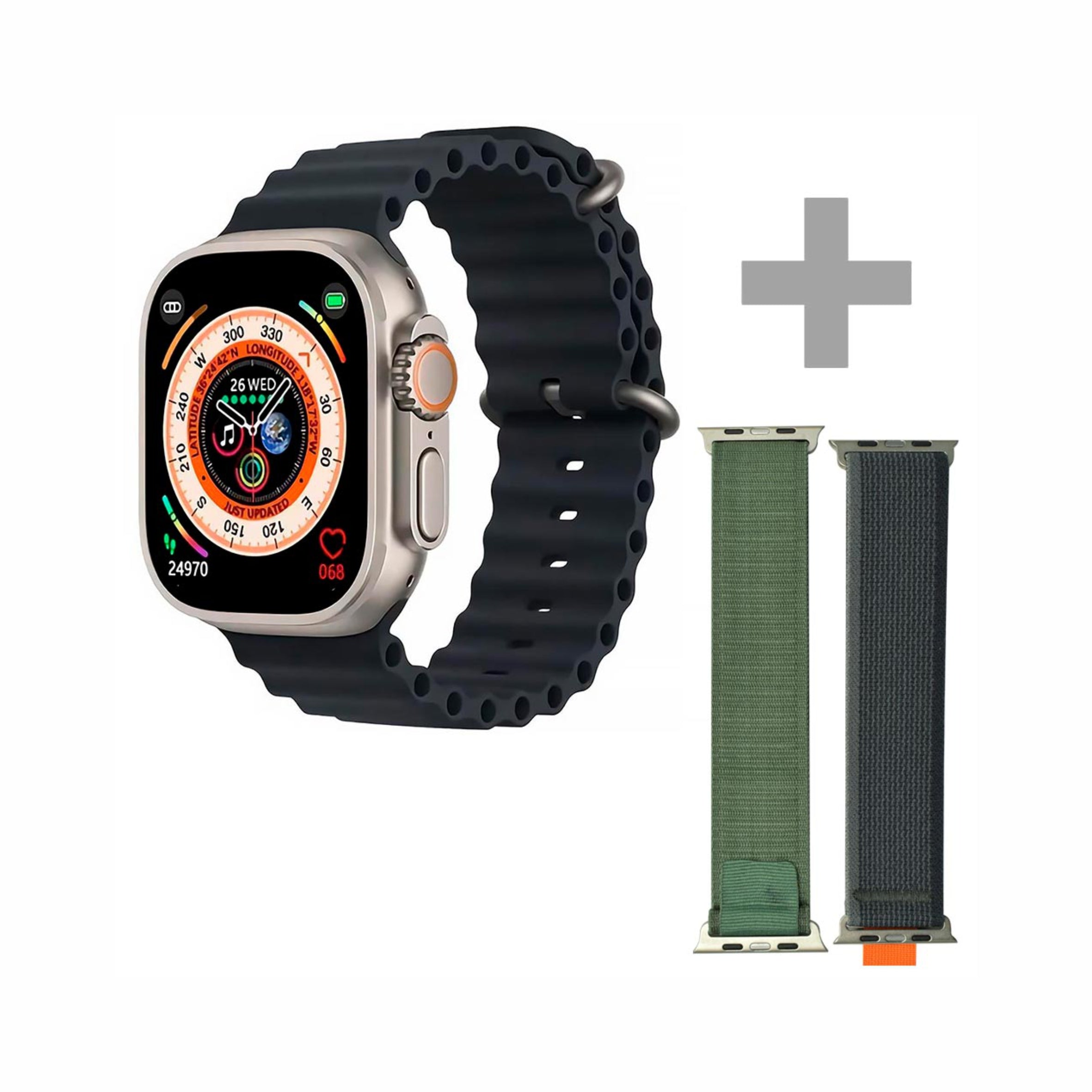 SmartWatch Blulory Glifo Ultra 2 - 49 MM - Bluetooth