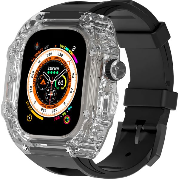 SmartWhatch Blulory Glifo 9 Do - IP68 - BLUETOOTH - BLACK AND ORANGE