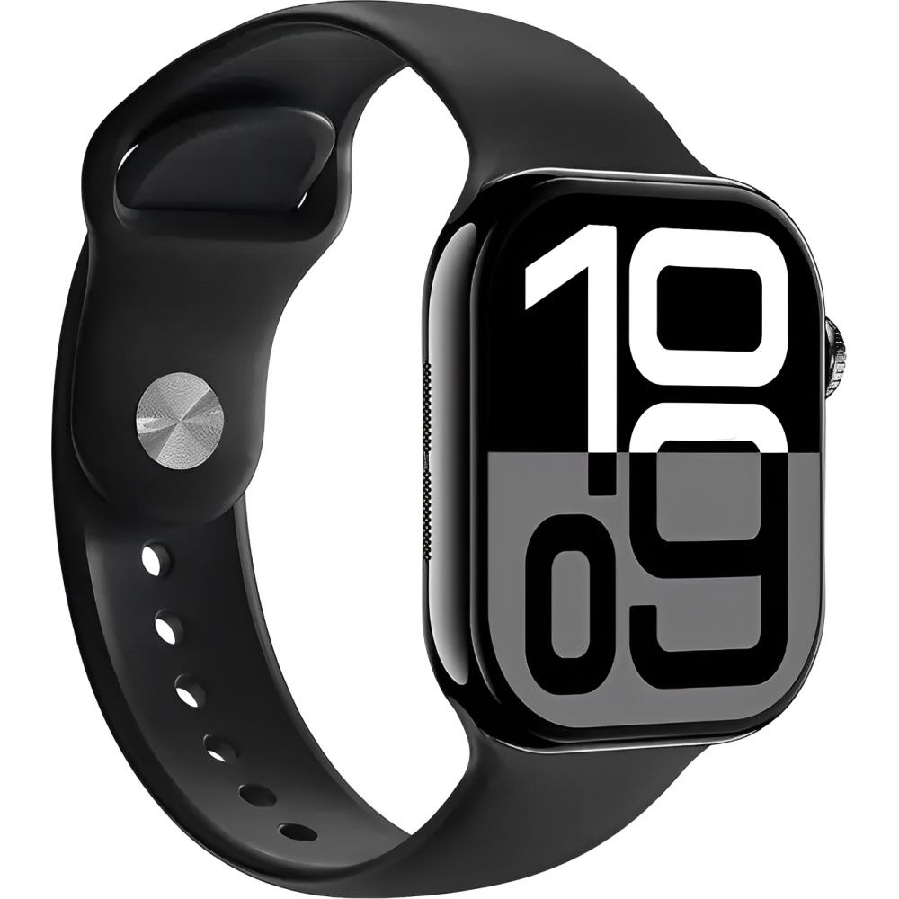 Reloj Inteligente Glifo 10 Pro - Negro - Plateado
