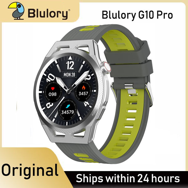 Blulory G10 Pro Smartwatch Watch Men Bluetooth Call Music Play IP68 Waterproof Sport Smartwatch Men For Samsung Huawei Xiaomi