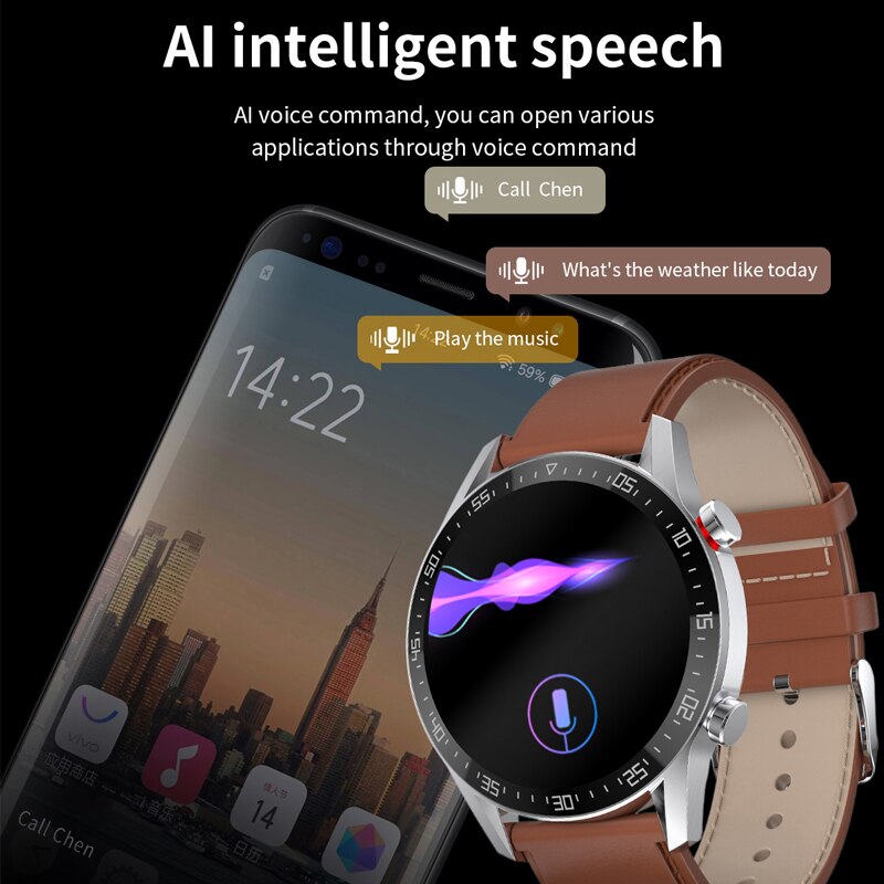 Blulory G5 Smart Watch Bluetooth Call Prompt Men's Smart Watch Custom Multi-Dial Women's Smart Watch