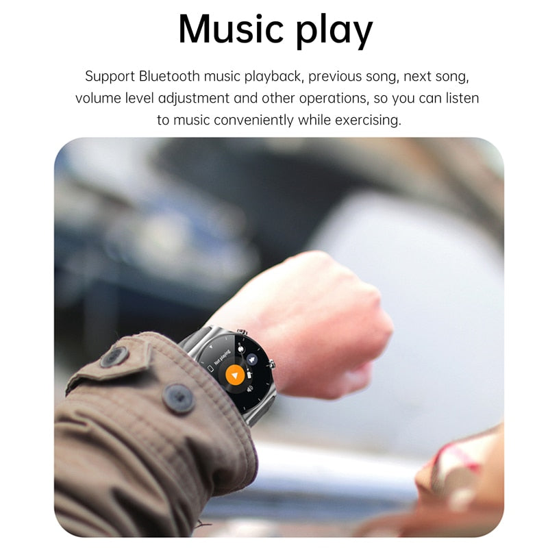 Blulory G6 Pro smart watch IP68 waterproof bluetooth call sports pedometer can control music playback