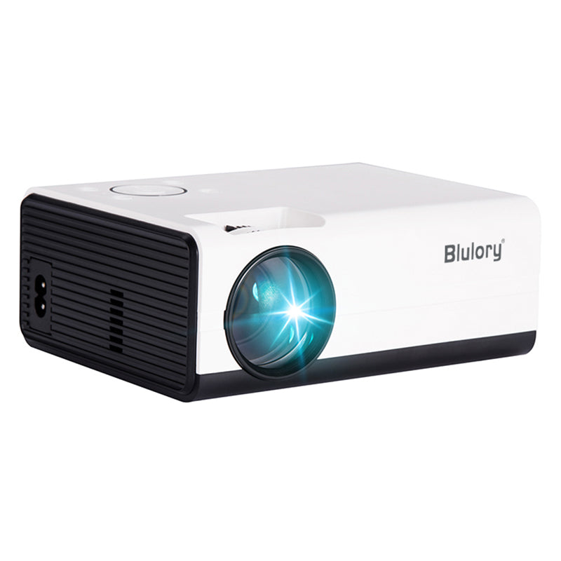 Blulory Portable T1 HD Home Theater Projector 1080P Android 9.0 1GB 8GB RAM 4K LED Video Projector for Home Theater Phones