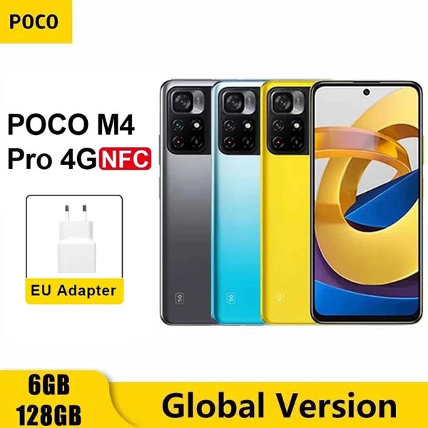 Global Version POCO M4 Pro 4G 6GB 128GB/ 8GB 256GB Smartphone Helio G9