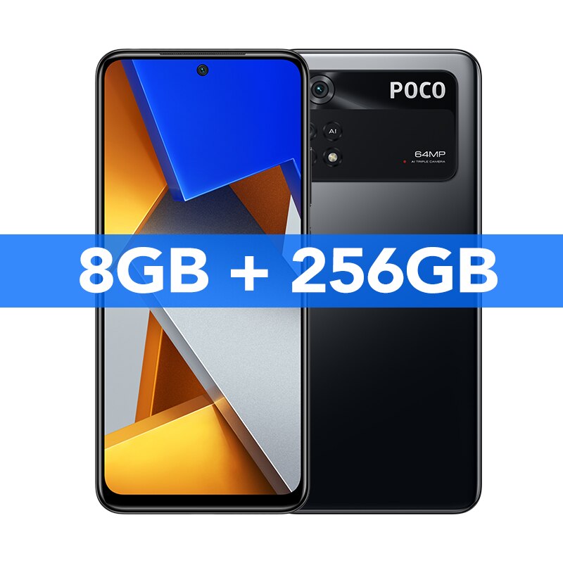 Global Version POCO M4 Pro 4G 6GB 128GB/ 8GB 256GB Smartphone Helio G96 Octa Core 64MP Camera 90Hz Refresh Rate 33W 5000mAh NFC