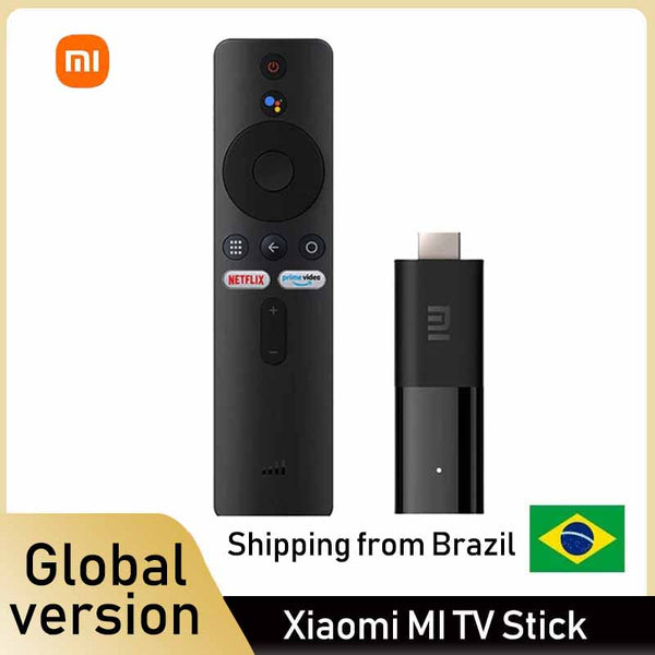  Xiaomi Mi TV Stick with Voice Remote - 1080P HD Streaming Media  Player, Cast, Powered by Android TV 9.0 (US Version) : Electronics