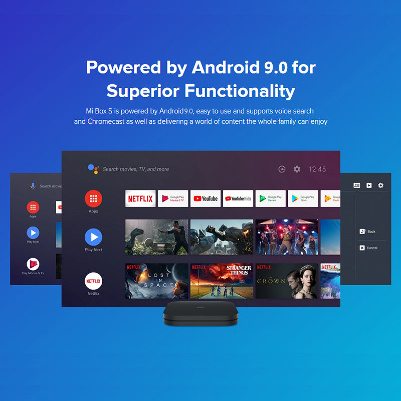 Original Xiaomi Mi TV Box S 4K Ultra HD Android 9.0 HDR 2G 8G WiFi Google Cast Netflix Smart TV Box Media Player Global Version