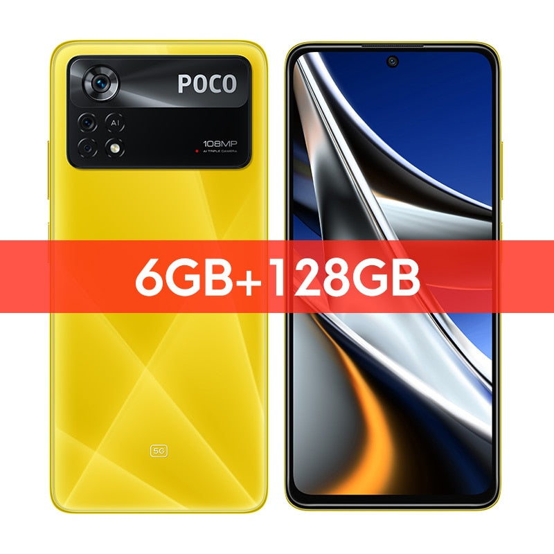 Xiaomi Poco X4 Pro 5G 6.67 8/256GB 108MP Snapdragon695 5000mAh Phone USA  ship