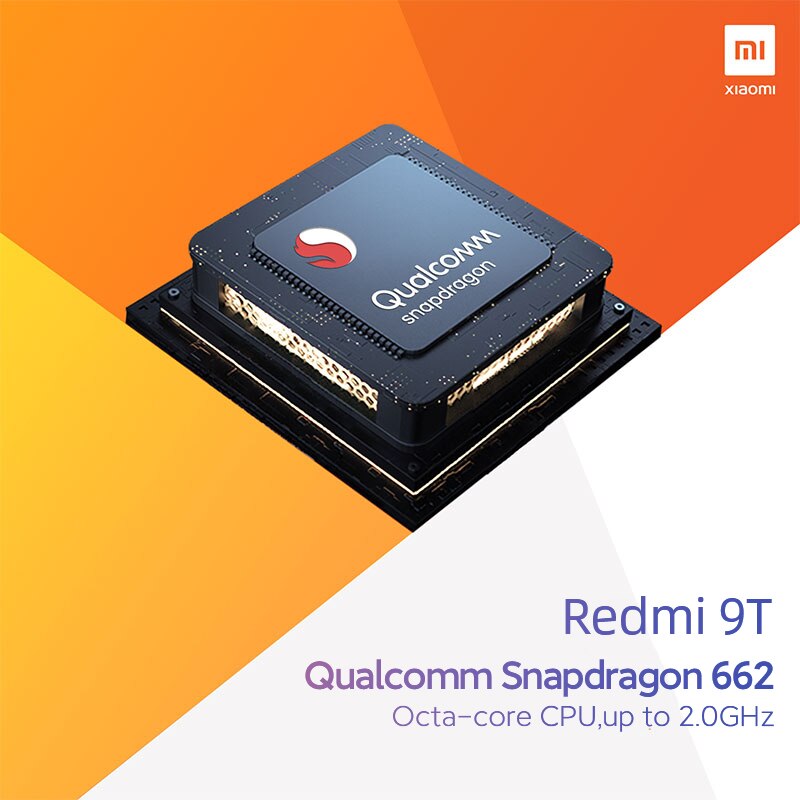 Xiaomi Redmi 9T Global Rom 6GB 128GB Smartphone Snapdragon 662 48MP Quad Camera 6000mAh 6.53&quot; FHD+ Display