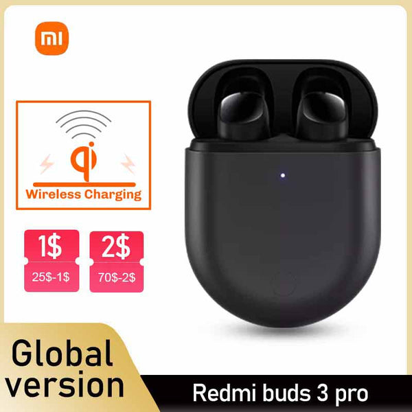 Xiaomi Redmi Buds 3 Pro Earphone TWS True Wireless Earbuds ANC Bluetooth Headset Wireless Charging Redmi airdots 3 Pro headphone