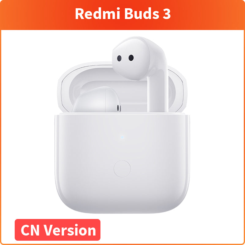 Xiaomi Redmi Buds 3 TWS Wireless Bluetooth Earphone Dual Mic Noise Cancellation Canceling IP54 waterproof headphone